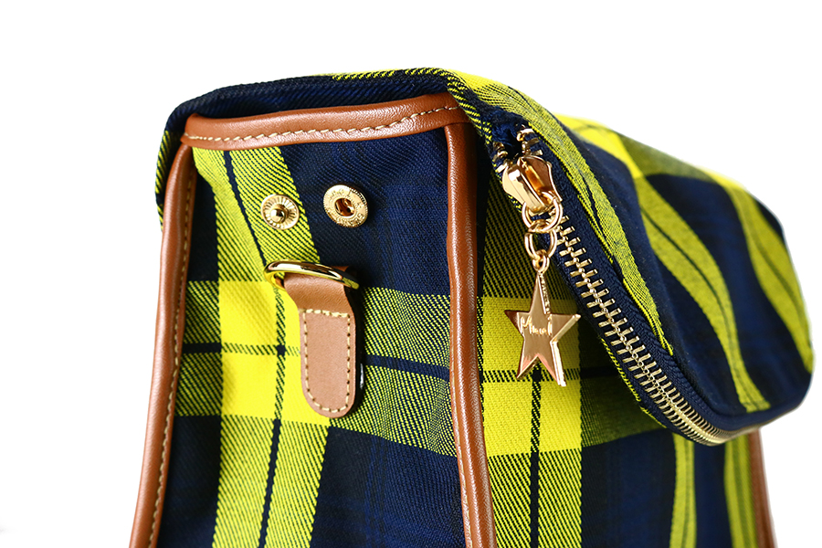 經典格紋雙鍊肩背包_68