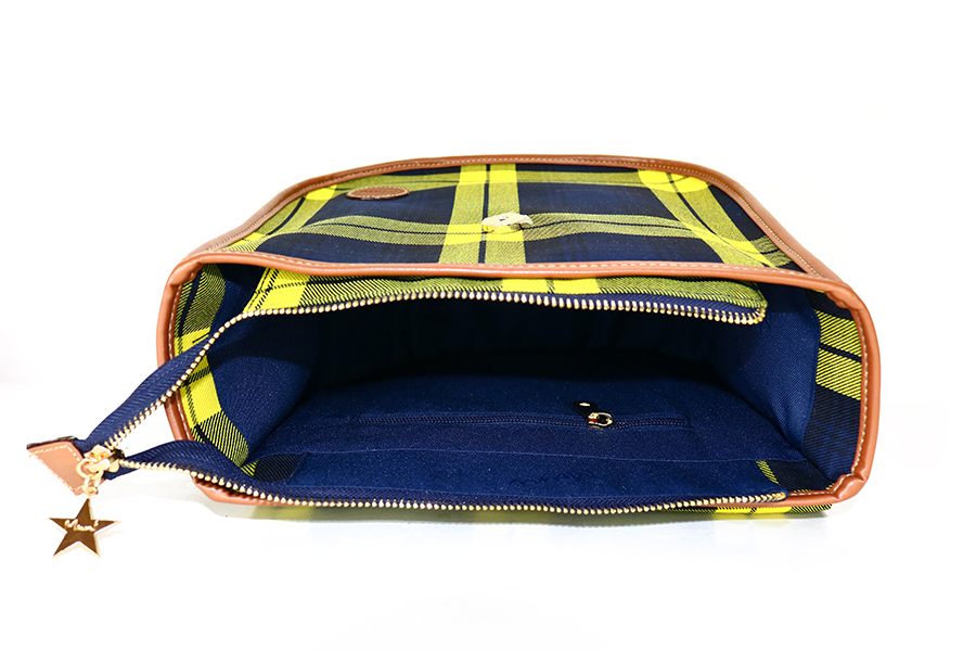 經典格紋雙鍊肩背包_68