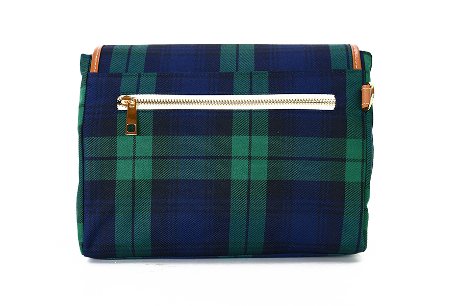 經典格紋三用信封包_71