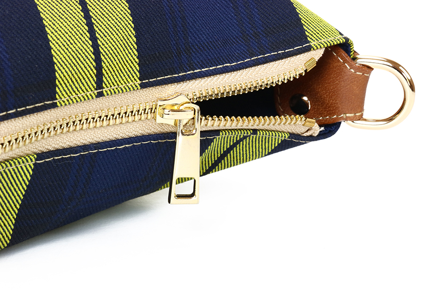 經典格紋肩背包_12