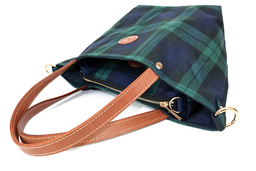 格紋手提側背子母包_42